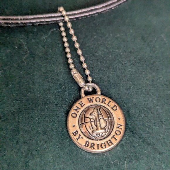 Vintage Brighton 1980s Black Croc print Leather Small Evening Crossbody Purse - Picture 5 of 8